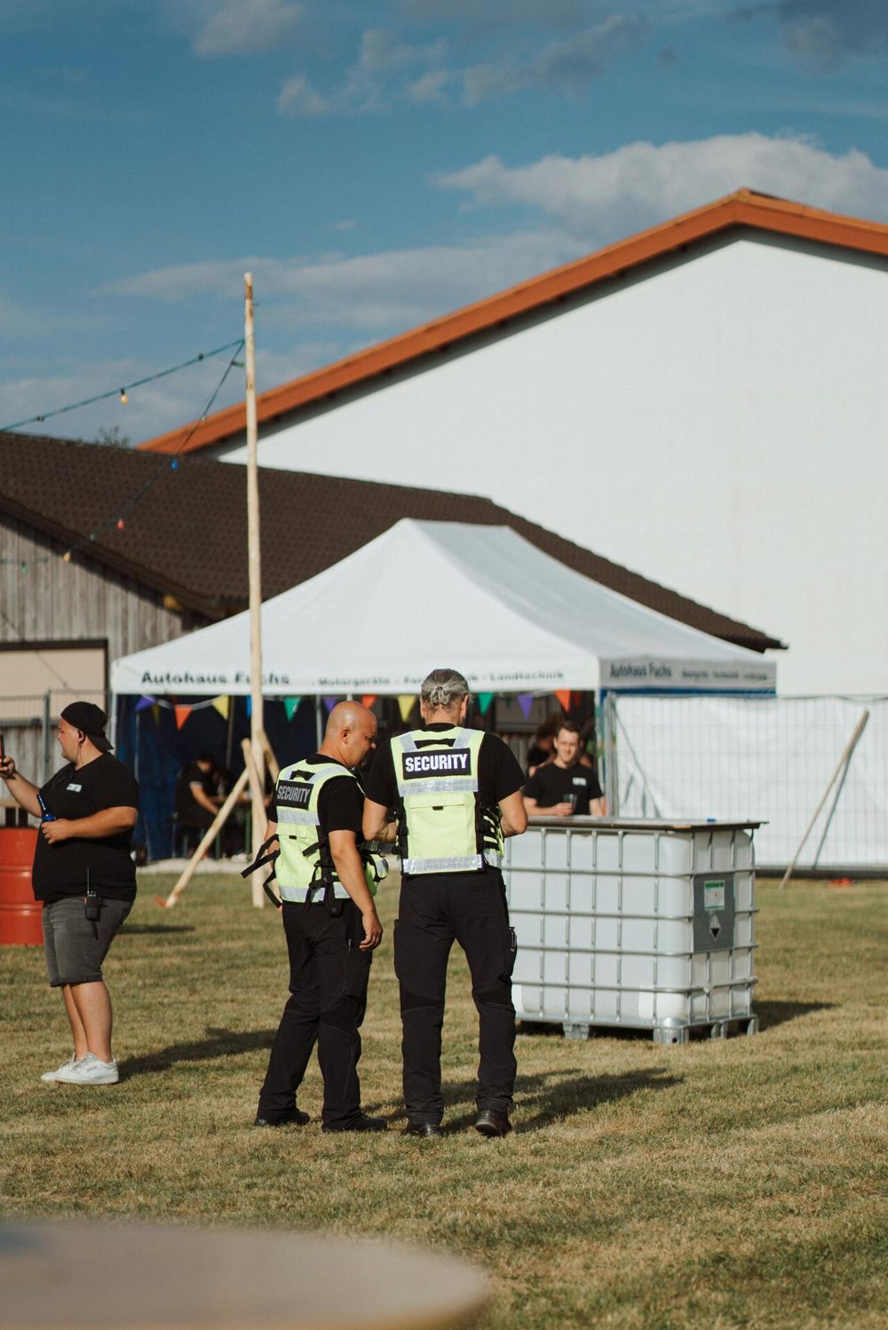 Optiserve PSIRA-verified security officers on duty